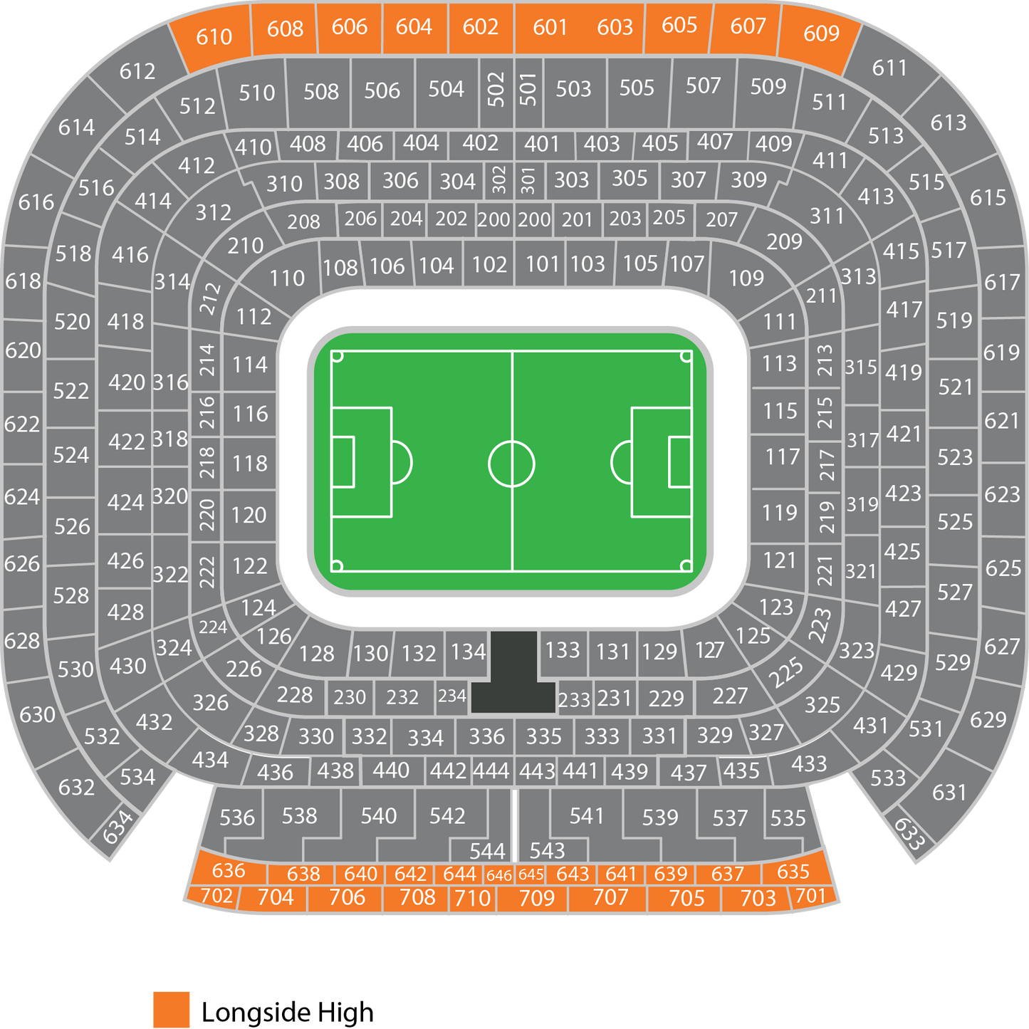 Longside High Santiago Bernabeu Map