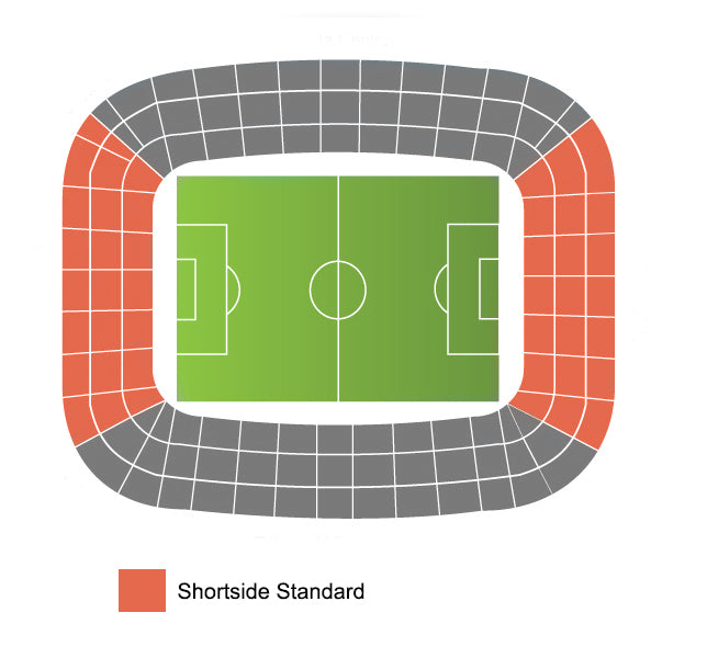 Shortside Standard Vodafone Arena Tickets