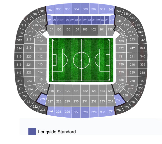 Longside Standard Allianz Arena Tickets