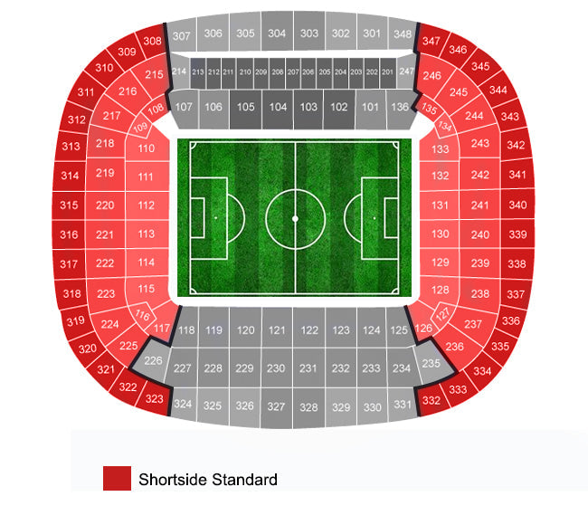 Shortside Standard Allianz Arena Tickets
