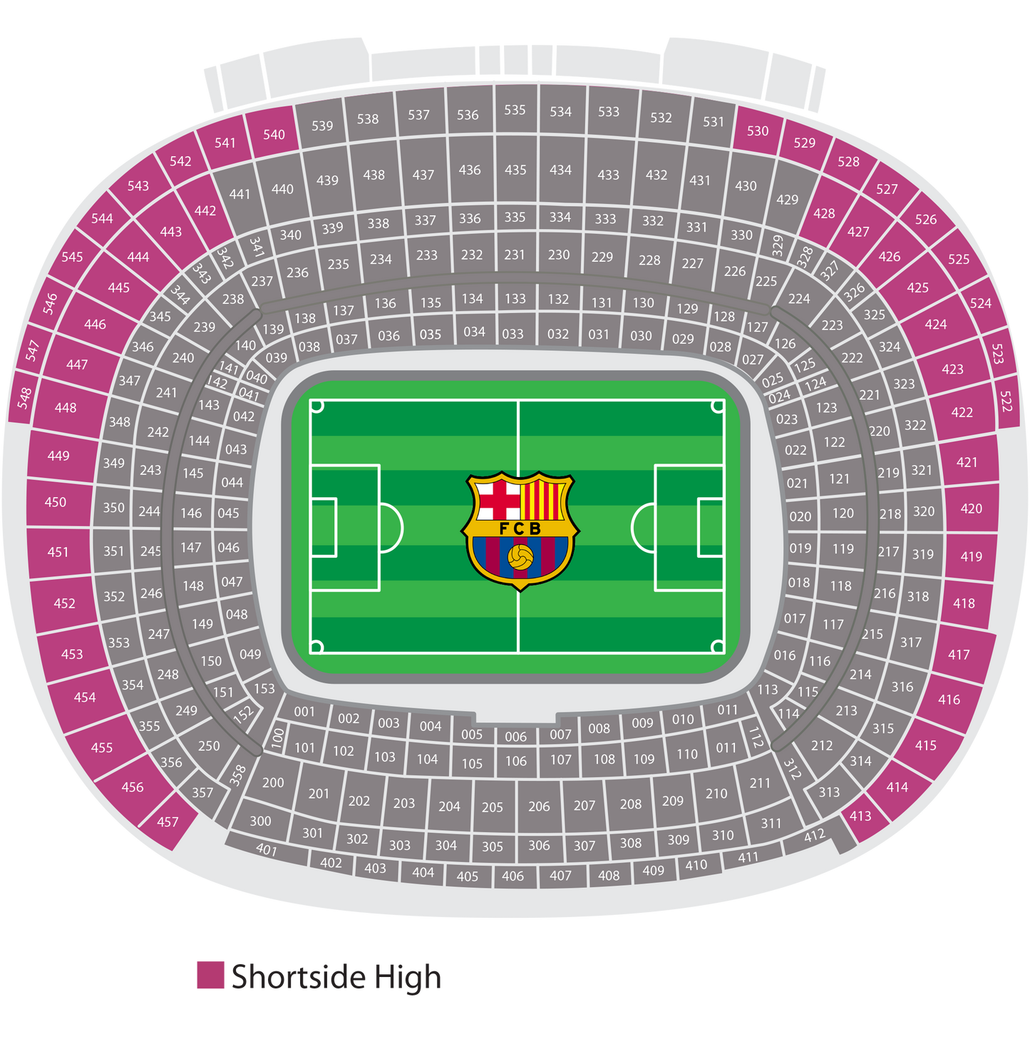 Shortside High Camp Nou Map