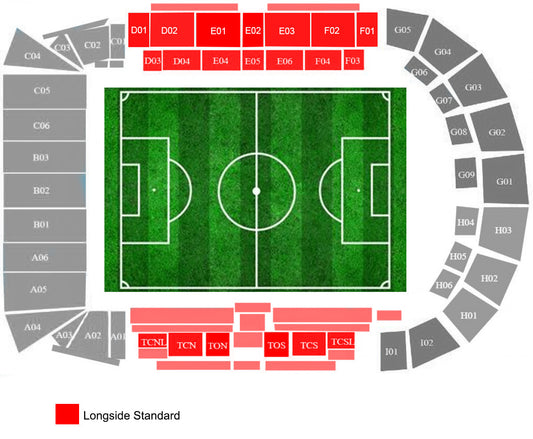 Longside Standard Gewiss Stadium Tickets
