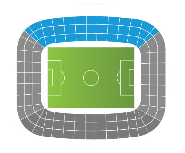 Longside Opposite Estadio Azteca Map