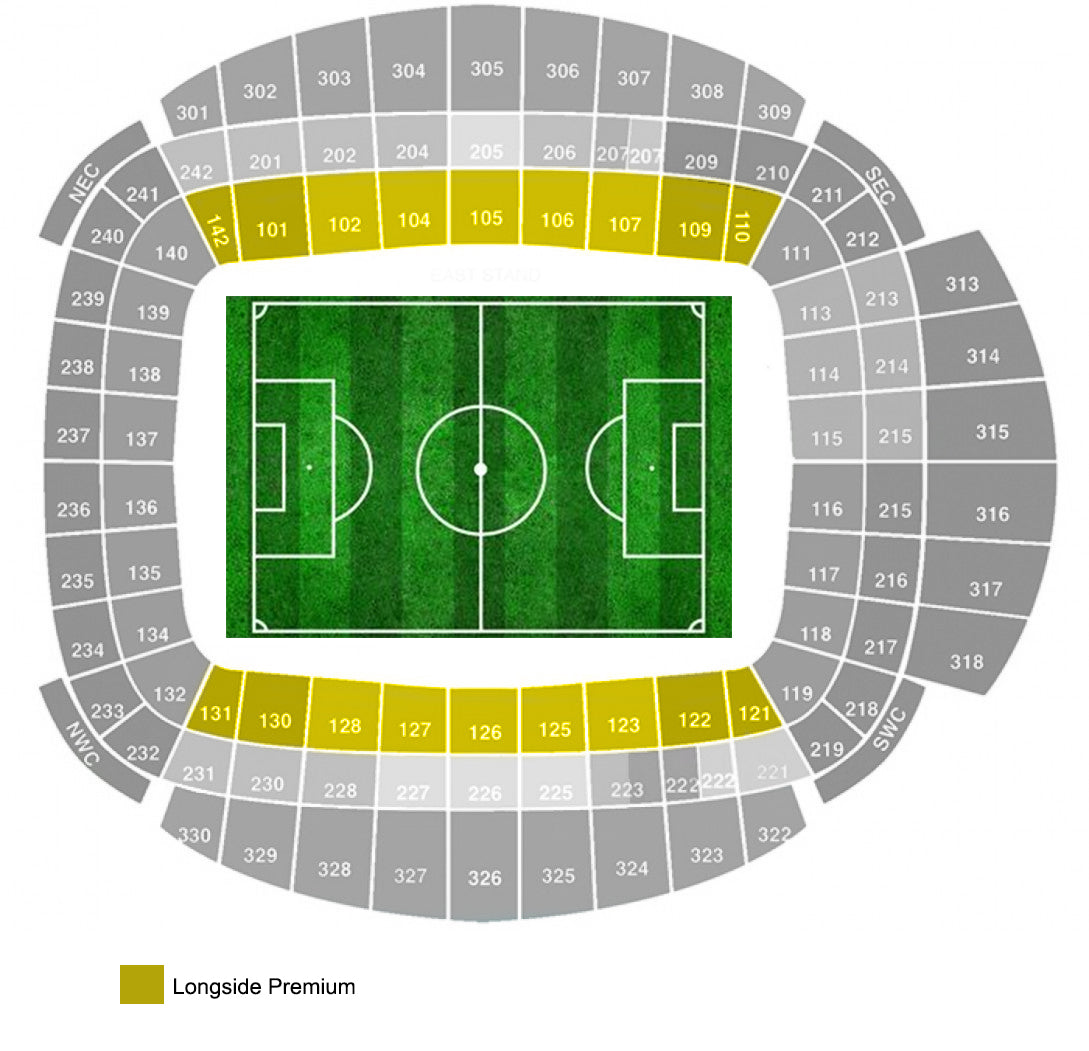 Longside Premium Etihad Stadium Tickets