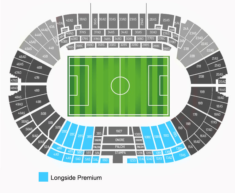 Longside Premium Stadio Olimpico di Roma Tickets
