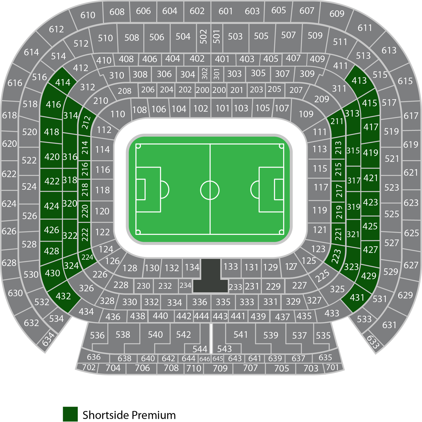 Shortside Premium Santiago Bernabeu Tickets