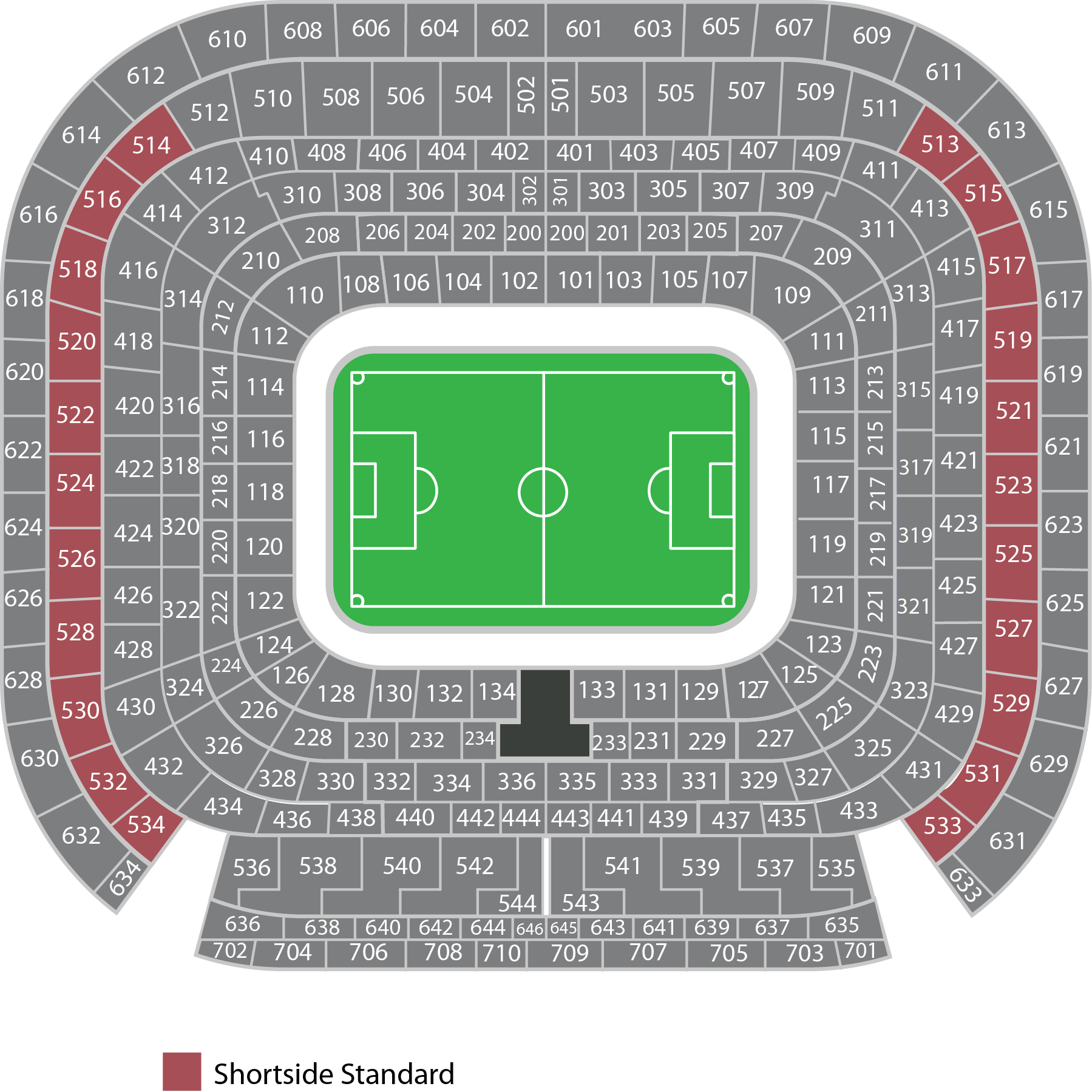 Shortside Standard Santiago Bernabeu Map