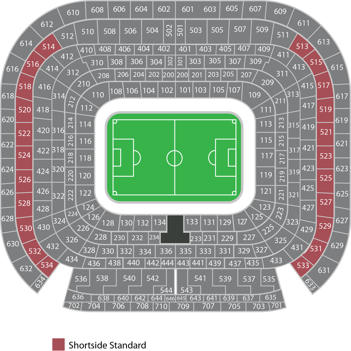 Shortside Standard Santiago Bernabeu Map