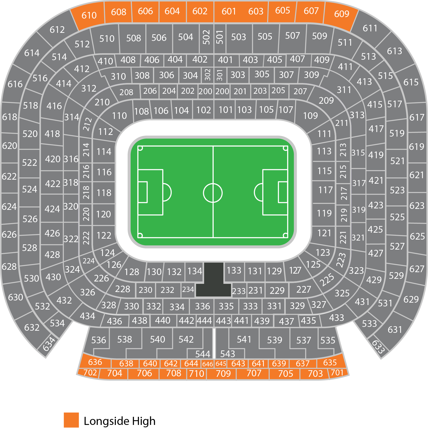 Longside High Santiago Bernabeu Map