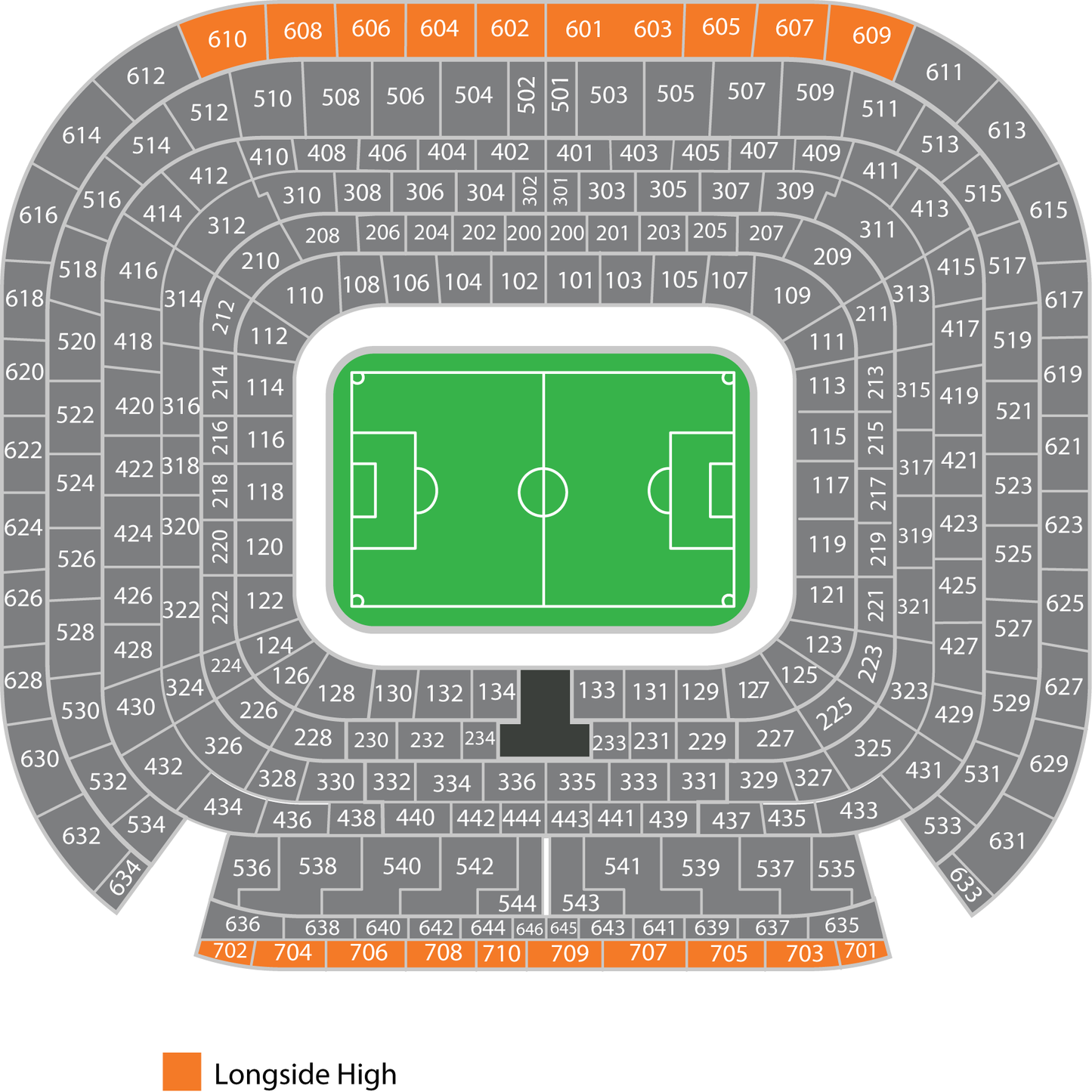 Longside High Santiago Bernabeu Map