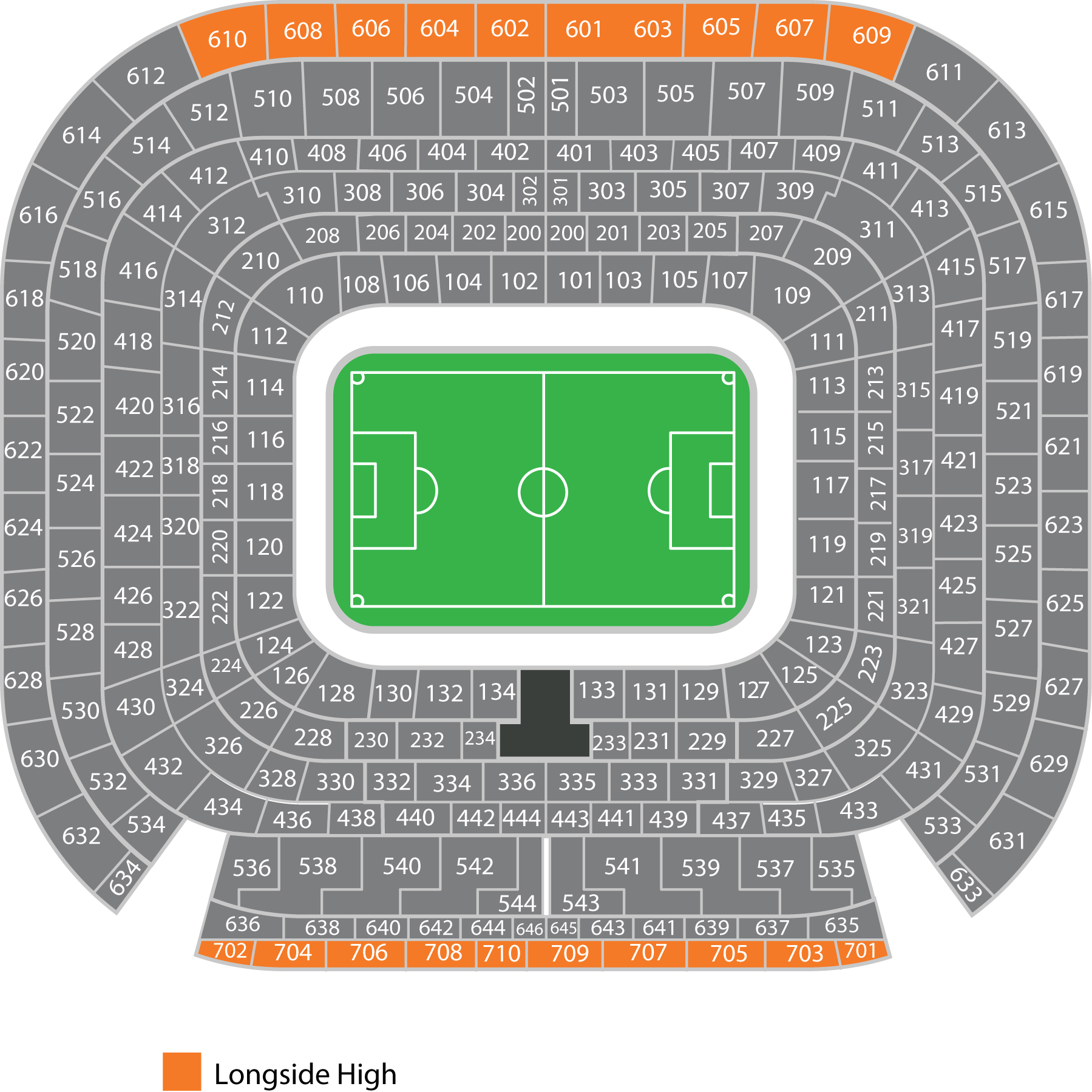 Longside High Santiago Bernabeu Map