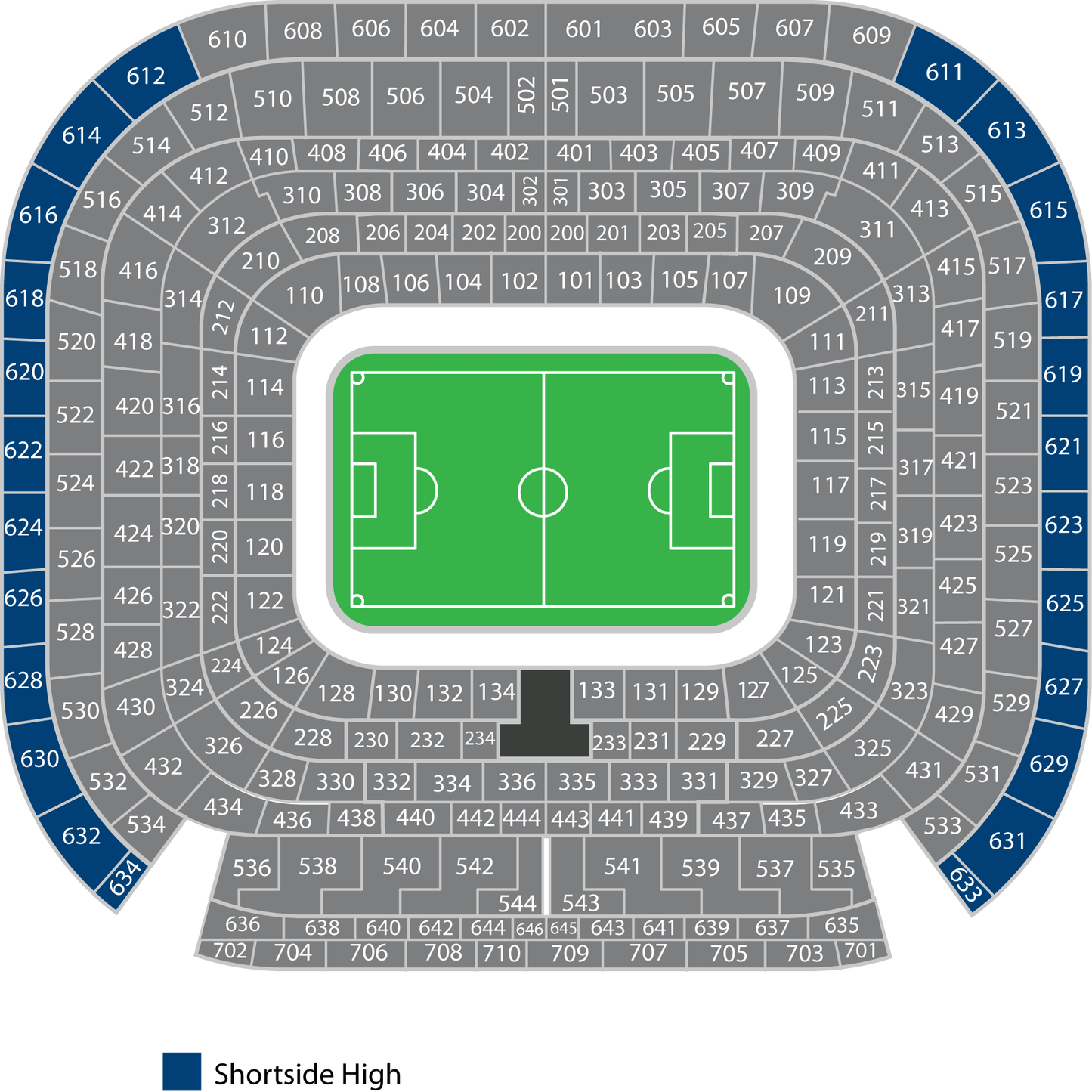 Shortside High Santiago Bernabeu Map