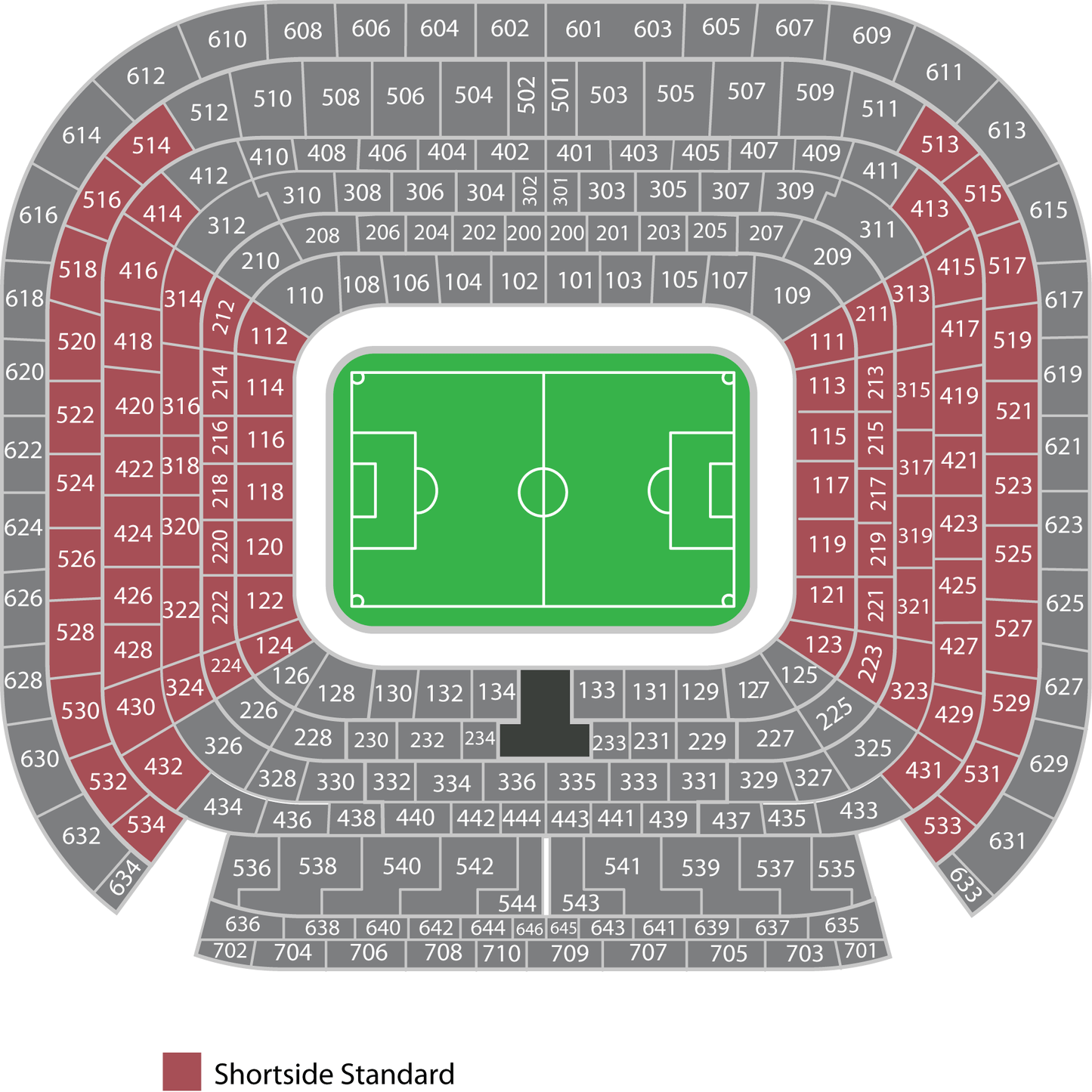 Shortside Standard Santiago Bernabeu Map