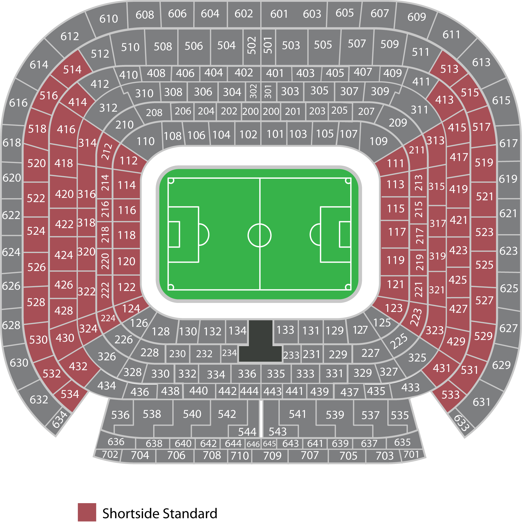 Shortside Standard Santiago Bernabeu Tickets