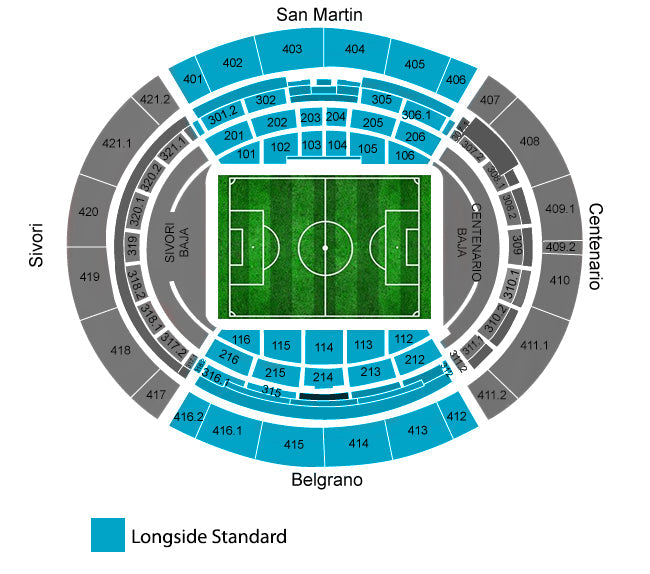 Longside Standard Monumental River Tickets