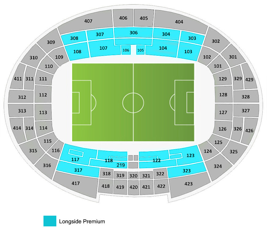 Longside Premium Parc des Princes Tickets