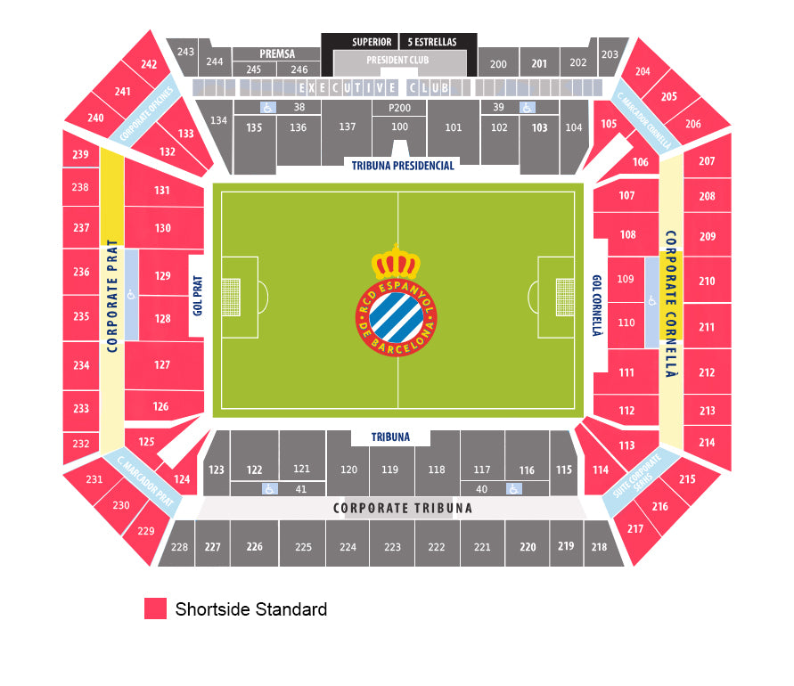 Shortside Standard Cornella Map