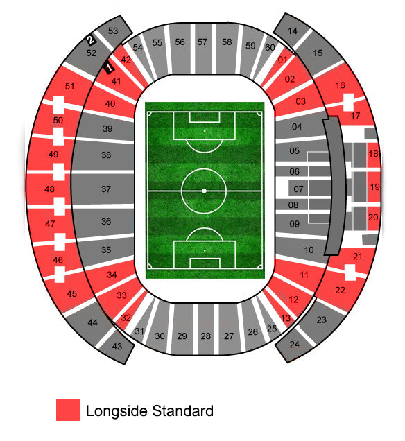 Longside Standard Red Bull Arena Tickets