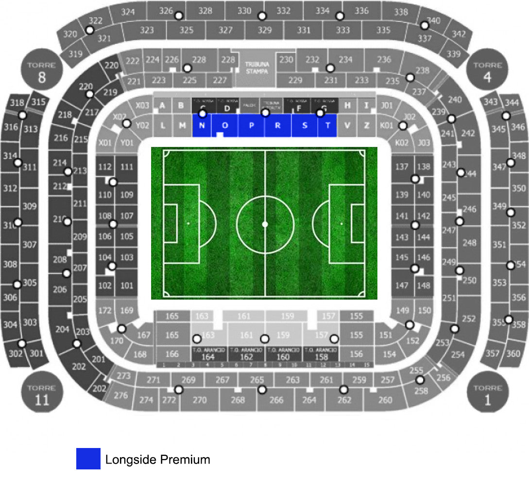 VIP Longside Giuseppe Meazza Tickets