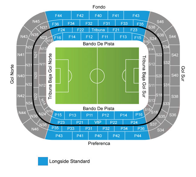 Longside Standard Sanchez Pizjuan Tickets