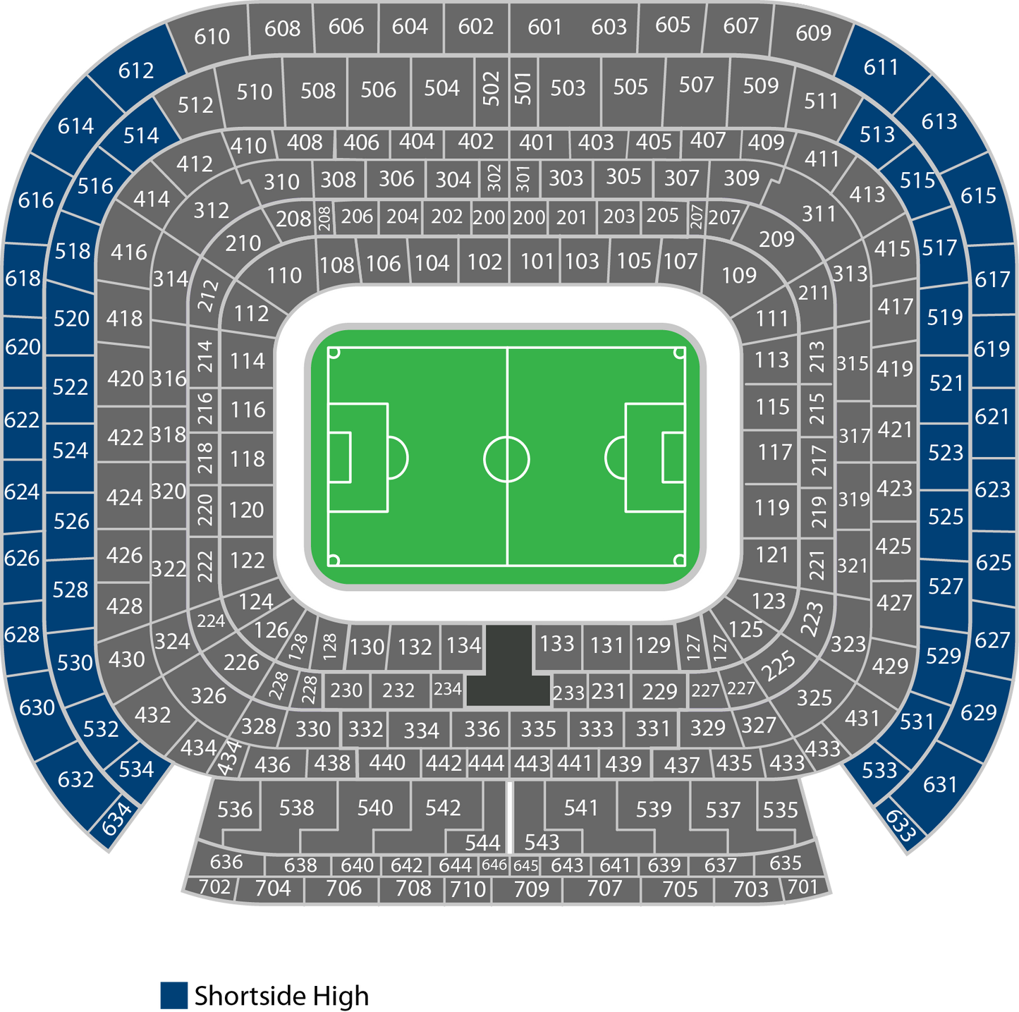 Shortside High Santiago Bernabeu Map