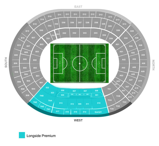 Longside Premium Stadio Diego Armando Maradona Tickets