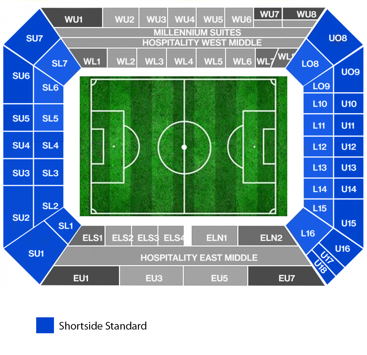 Longside Standard Stamford Bridge Tickets