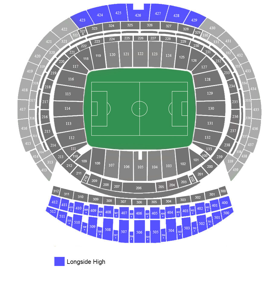 Longside High Wanda Metropolitano Tickets