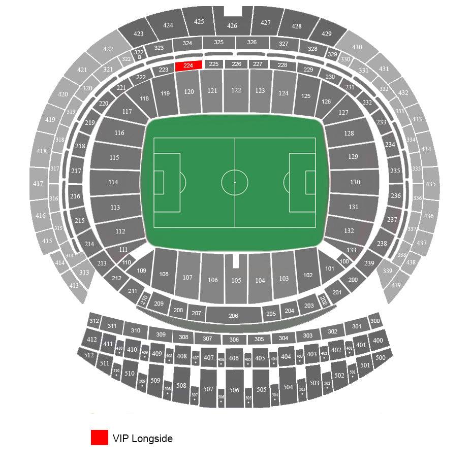 VIP Longside Civitas Metropolitano Tickets