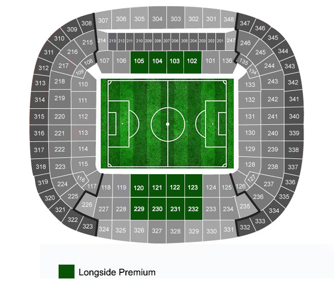 Longside Premium Allianz Arena Map